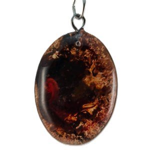 Ámbar Fuego — joya artesanal Fustchic