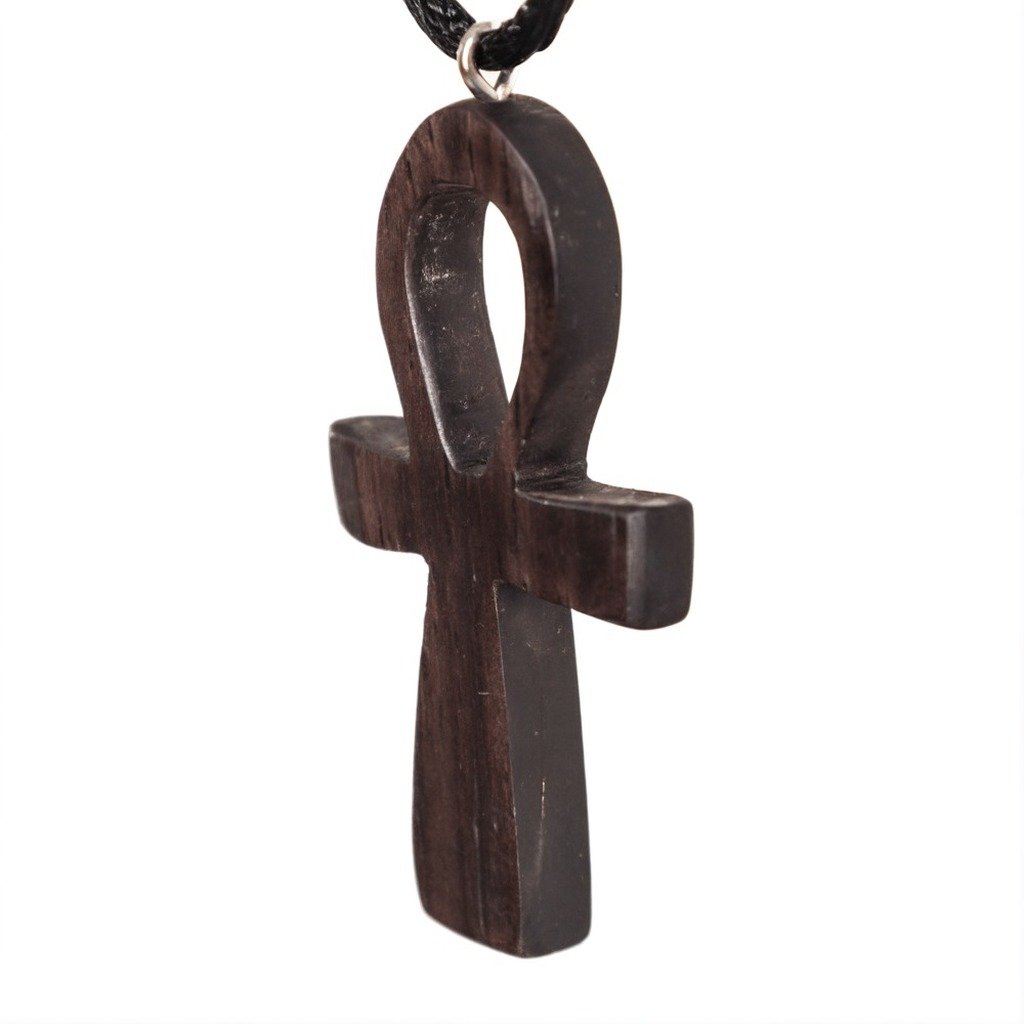 Cruz de Ank — joya artesanal Fustchic