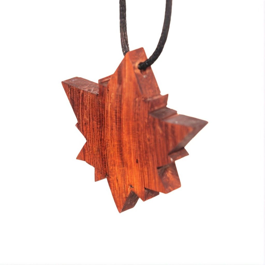 Brújula Roja — joya artesanal Fustchic
