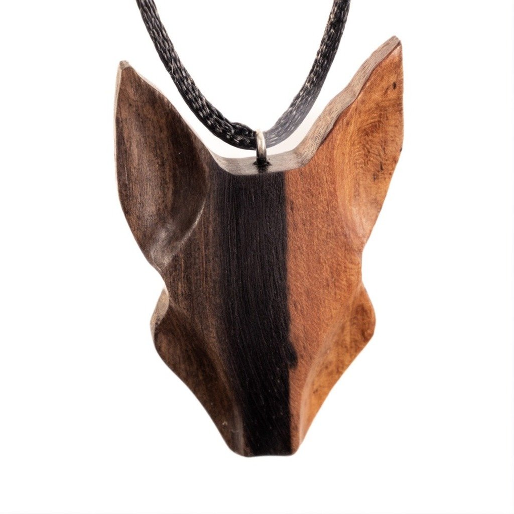 Lobo Esencial — joya artesanal Fustchic