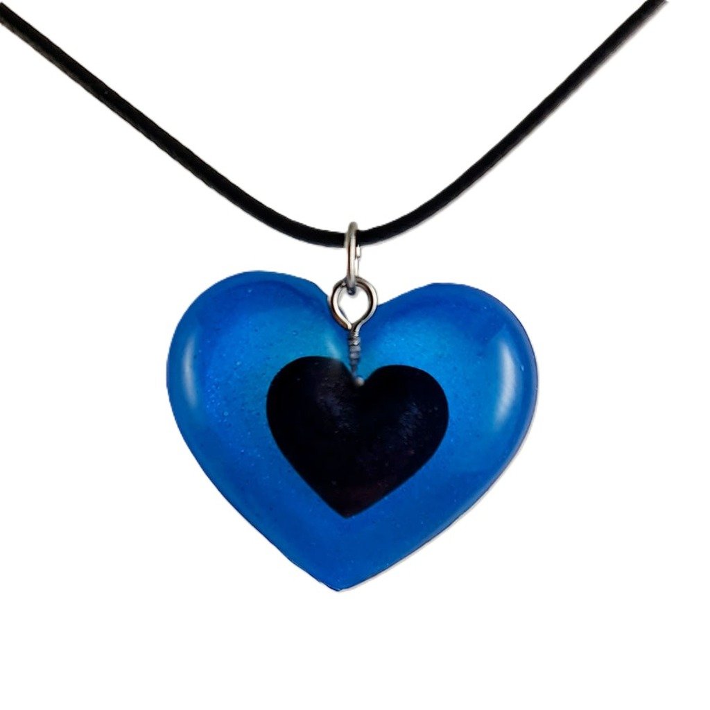 Corazón Eléctrico — joya artesanal Fustchic