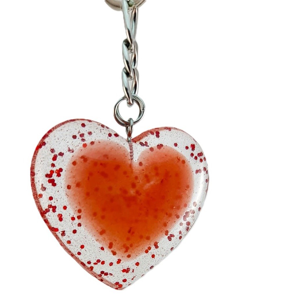 Corazón Confeti — joya artesanal Fustchic