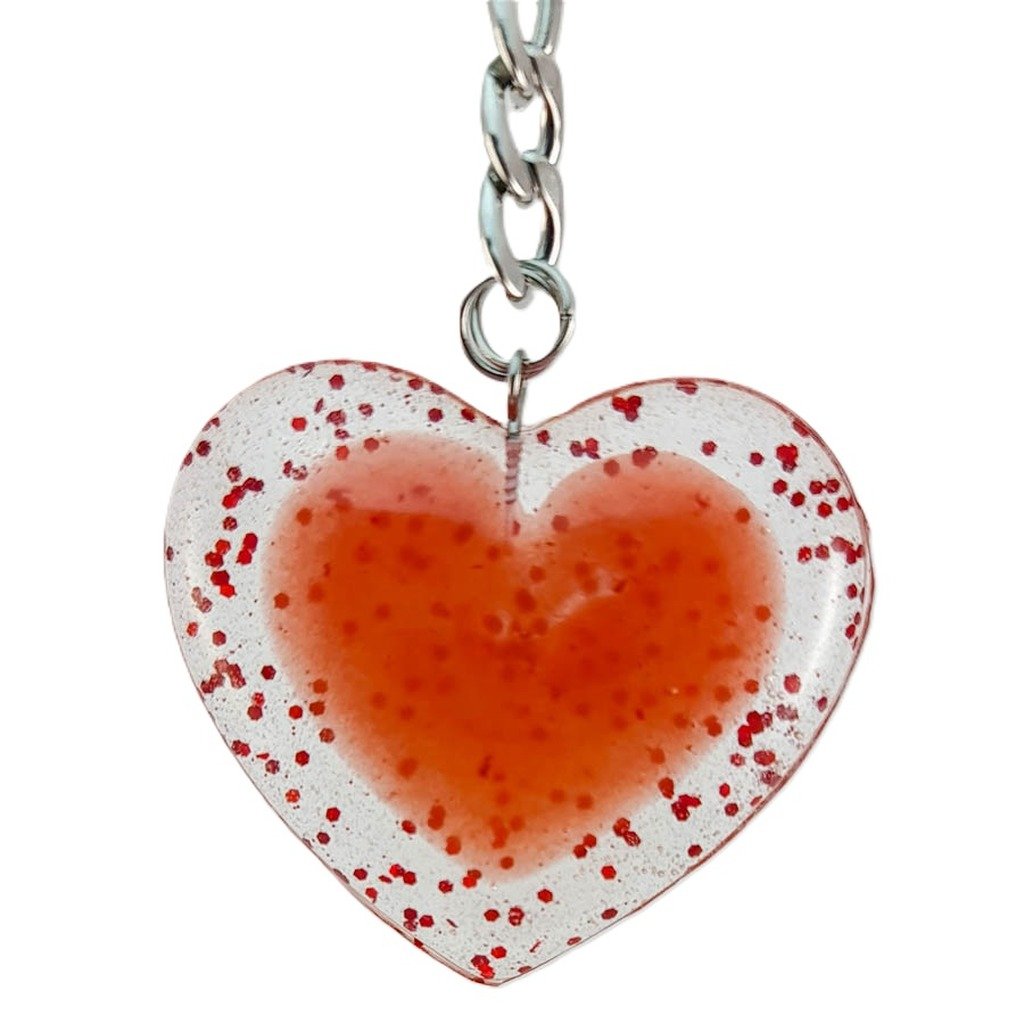 Corazón Confeti — joya artesanal Fustchic