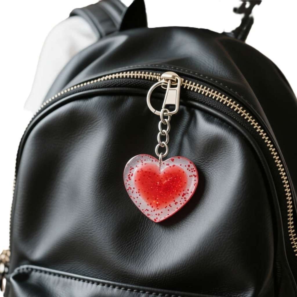 Corazón Confeti — joya artesanal Fustchic