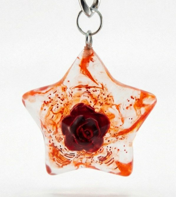 Rosa Sideral — joya artesanal Fustchic